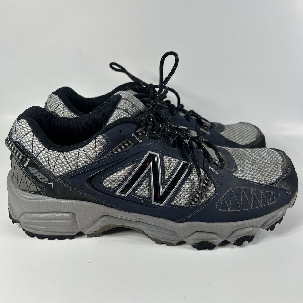 New Balance 410 Sneakers Men's Size 12 4E Blue Silver Running Shoes MTE410B2